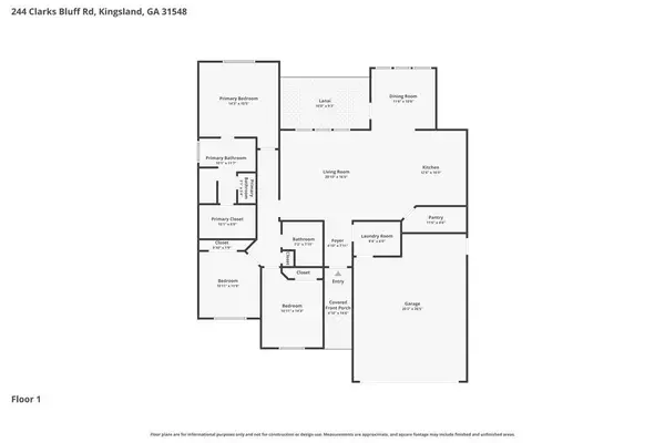 244 Clarks Bluff RD, Kingsland, GA 31548