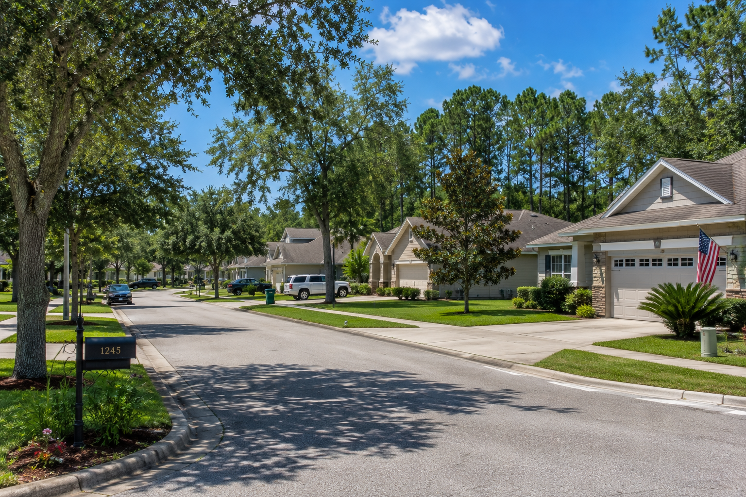 street in Argyle Forest, FL