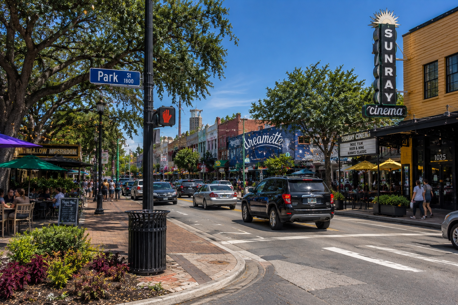 Five Points shope in Riverside, Jacksonville, FL