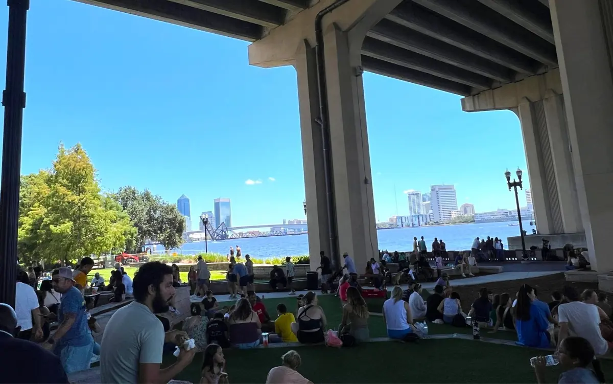 Live entertainment at Riverside Arts Market in Jacksonville Florida
