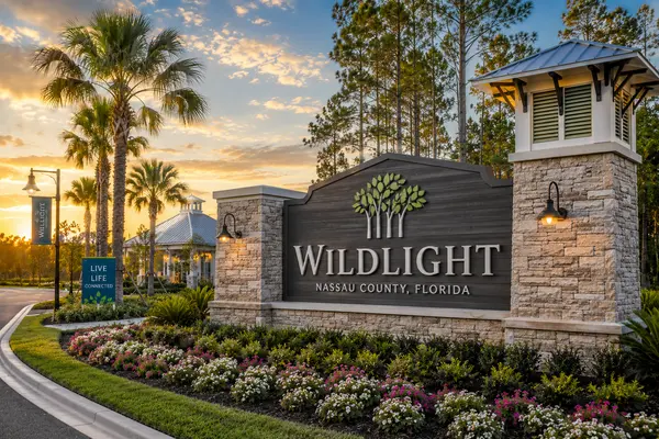 Wildlight master-planned community in Nassau County featuring new construction homes, walkable neighborhoods, parks, trails, and modern community amenities.