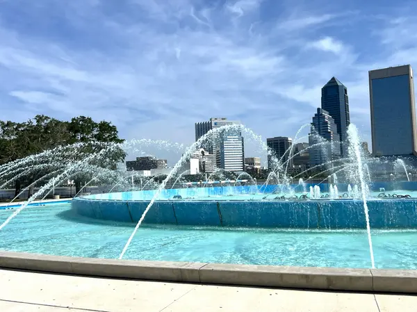 friendship-fountaiFriendship Fountain on Jacksonville's Southbank Riverwalk with the Downtown skyline in the background.n-jacksonville.jpg
