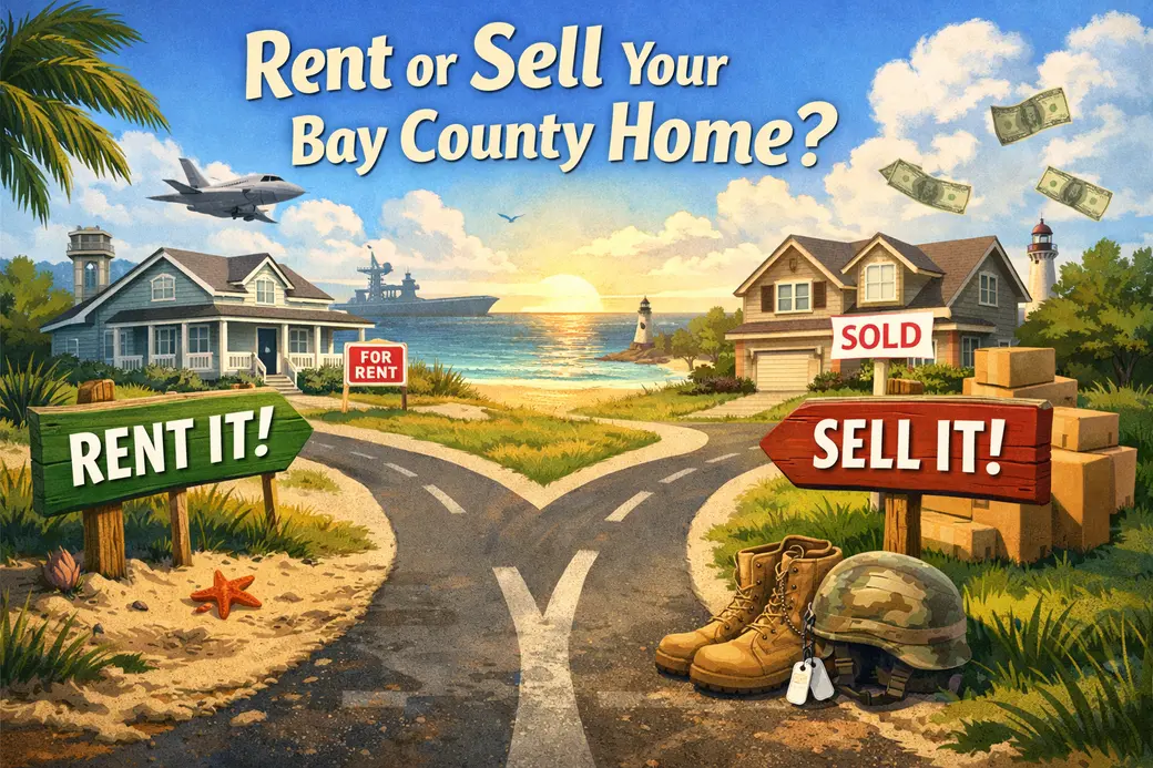 Rent or Sell? Making the Smart Move With Your Bay County Home During a PCS