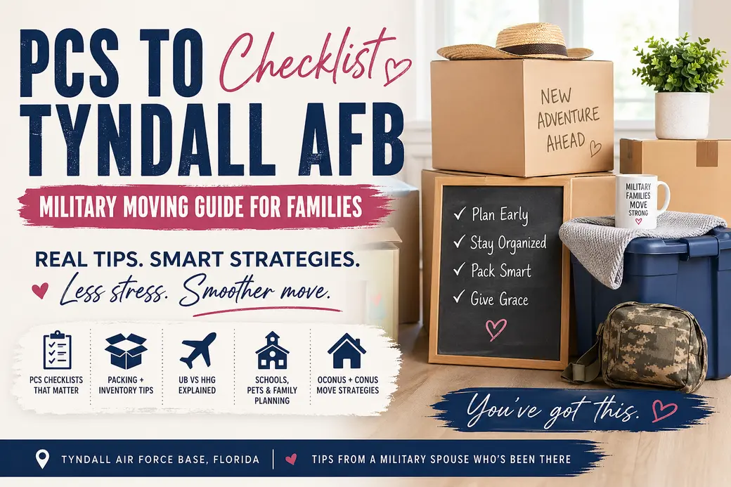 PCS to Tyndall AFB Checklist: Complete Military Moving Guide for Families