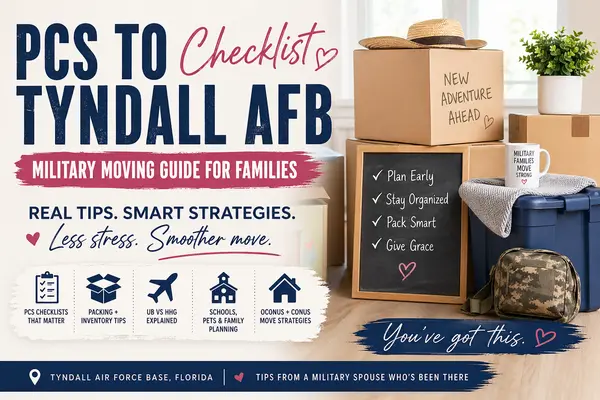 PCS to Tyndall AFB Checklist: Complete Military Moving Guide for Families