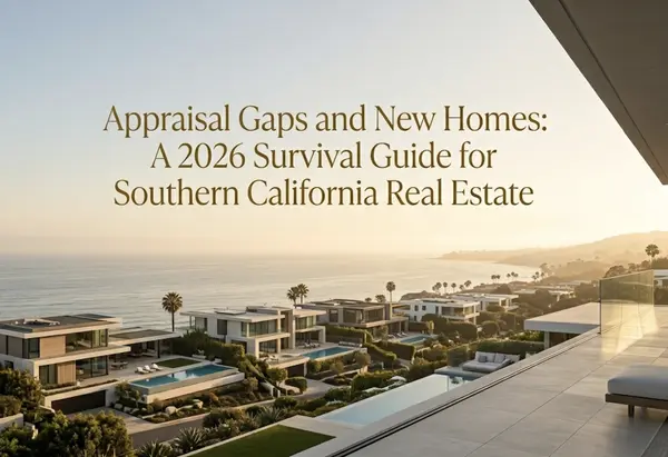 Appraisal Gaps and New Homes: A 2026 Survival Guide for Southern California Real Estate