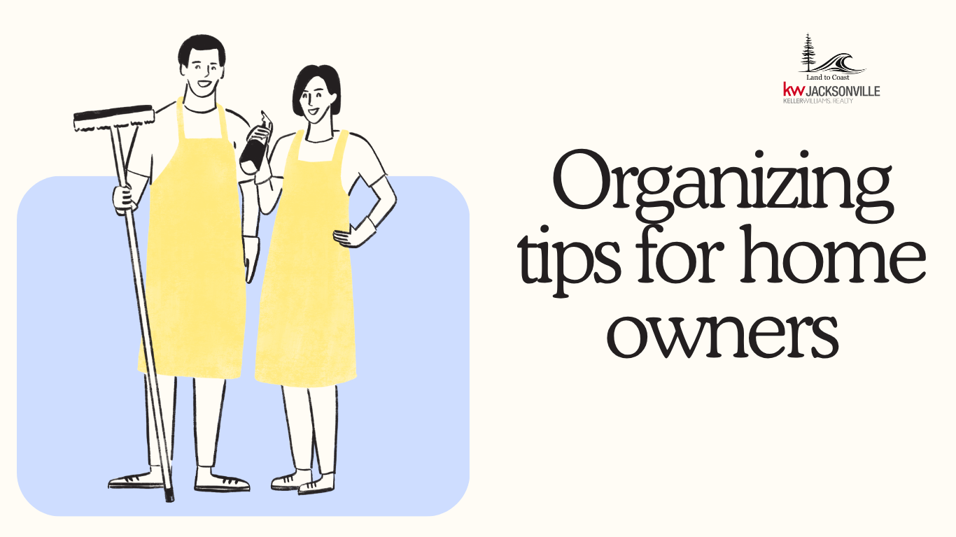 Organizing tips for homeowners