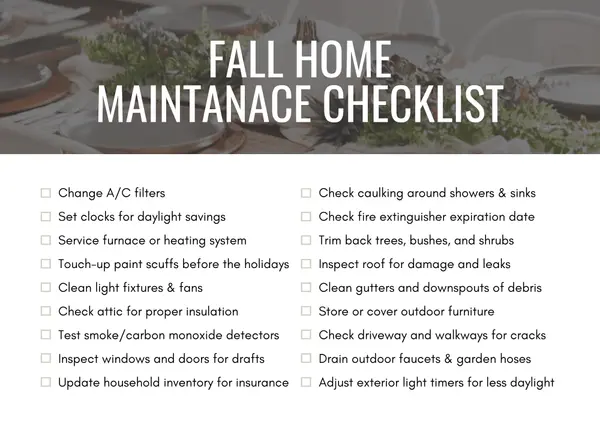 Fall Home Maintenance Checklist: 18 Seasonal Tips for Homeowners,Kaitlyn Hamelin