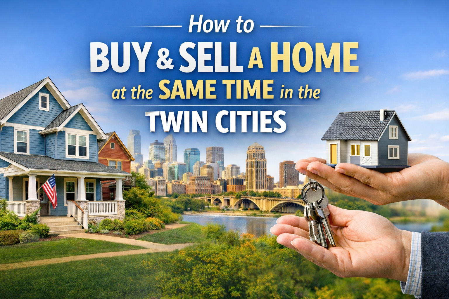 how to sell and buy a home at the same time