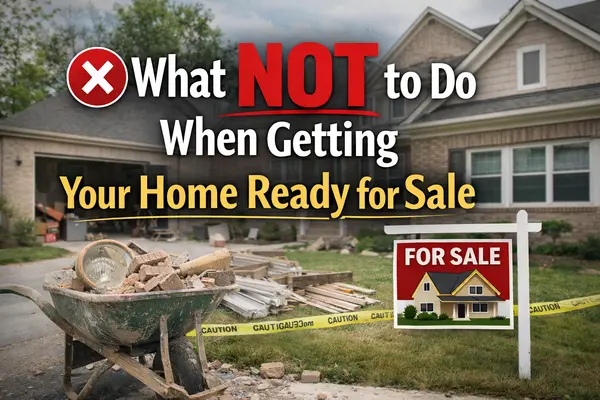 What NOT to Do When Getting Your Home Ready for Sale,Sandy Erickson Real Estate Team