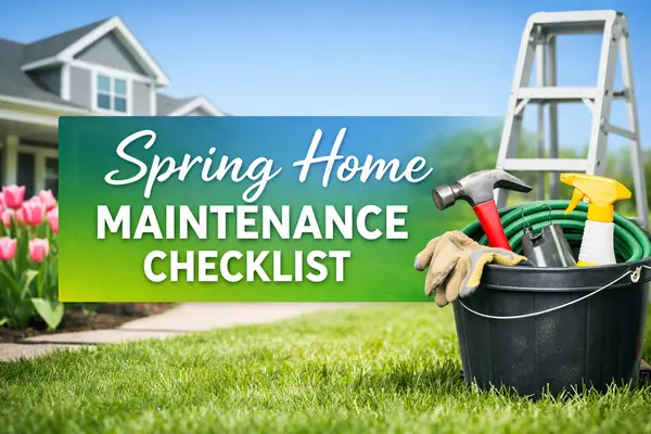 feature image of Spring Home Maintenance Checklist