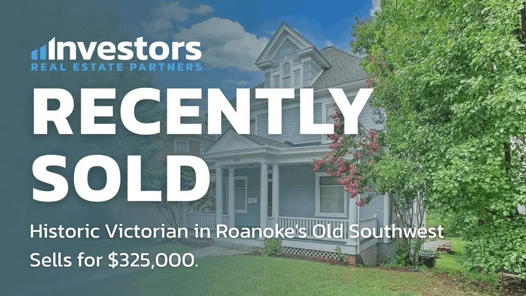 Historic Victorian Sells in Roanoke's Old Southwest