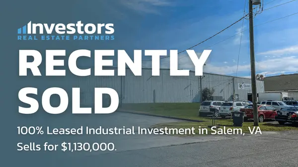 Industrial Investment Property Trades in Salem, VA