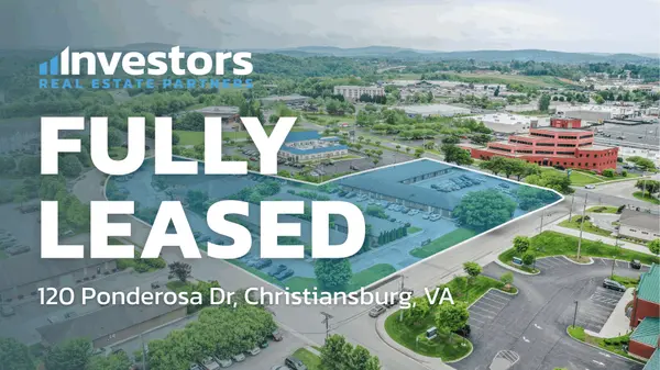 Christiansburg Market Square - 100% Leased,Investors Real Estate Partners