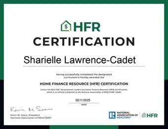 HFR certificate
