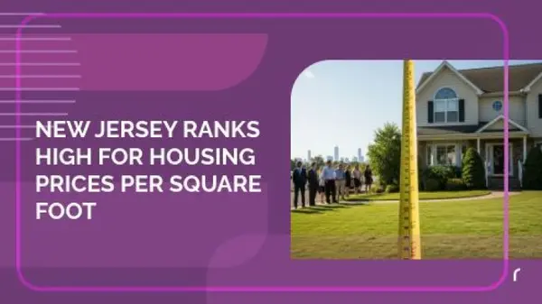 New Jersey Ranks High for Housing Prices per Square Foot