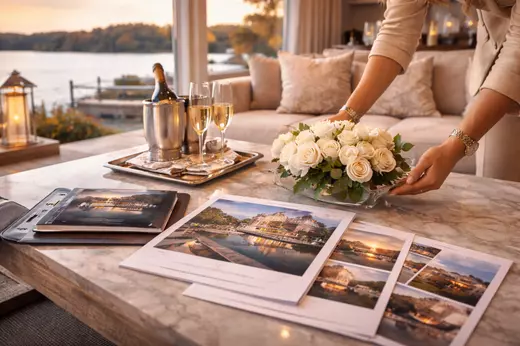 ChatGPT real estate luxury wisconsin lakefront the luxe group realtor in wisconsin selling my home