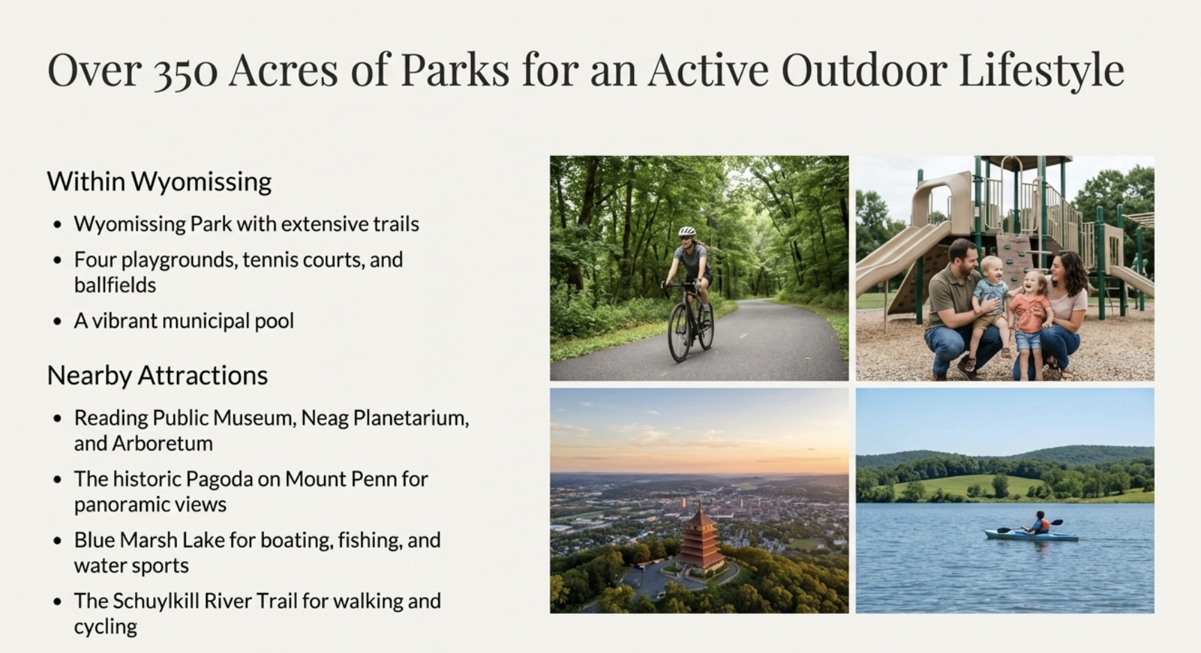 Parks, Recreation, and Amenities