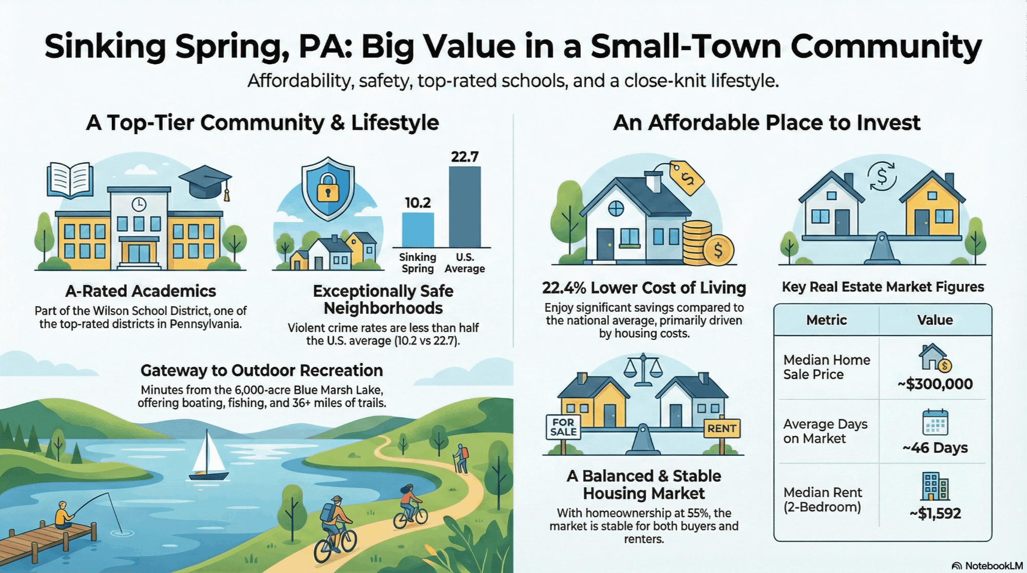 Why Sinking Spring Stands Out in Berks County Real Estate