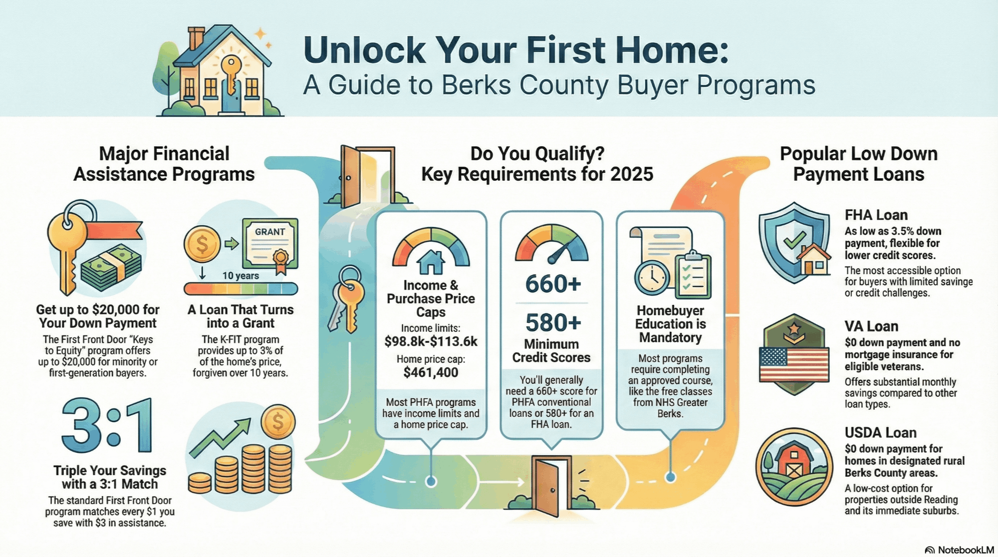 First-Time Home Buyer Programs in Berks County PA: Complete 2025 Guide