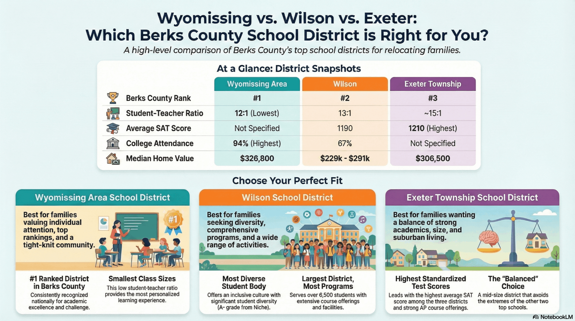 Berks County School District Comparison