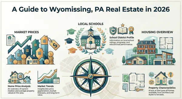 Wyomissing, PA Real Estate Market — 2026 Update for Buyers & Sellers,Matthew Gantkowski