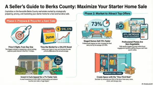 How to Sell a Starter Home in Berks County, PA: Expert Guide for Wyomissing, Reading & Sinking Spring,Matthew Gantkowski