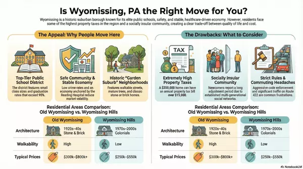 Should You Move to Wyomissing PA? (Complete 2026 Guide)