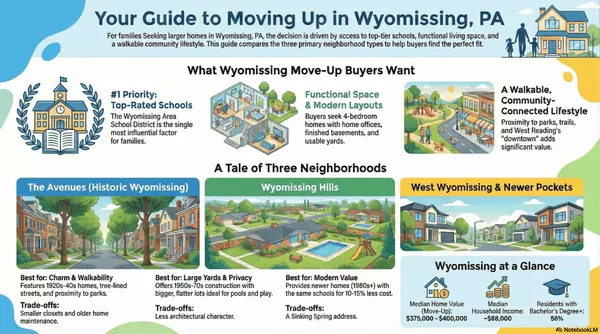Moving Up in Wyomissing: The 2026 Guide to Neighborhoods, Schools, and Smart Buys