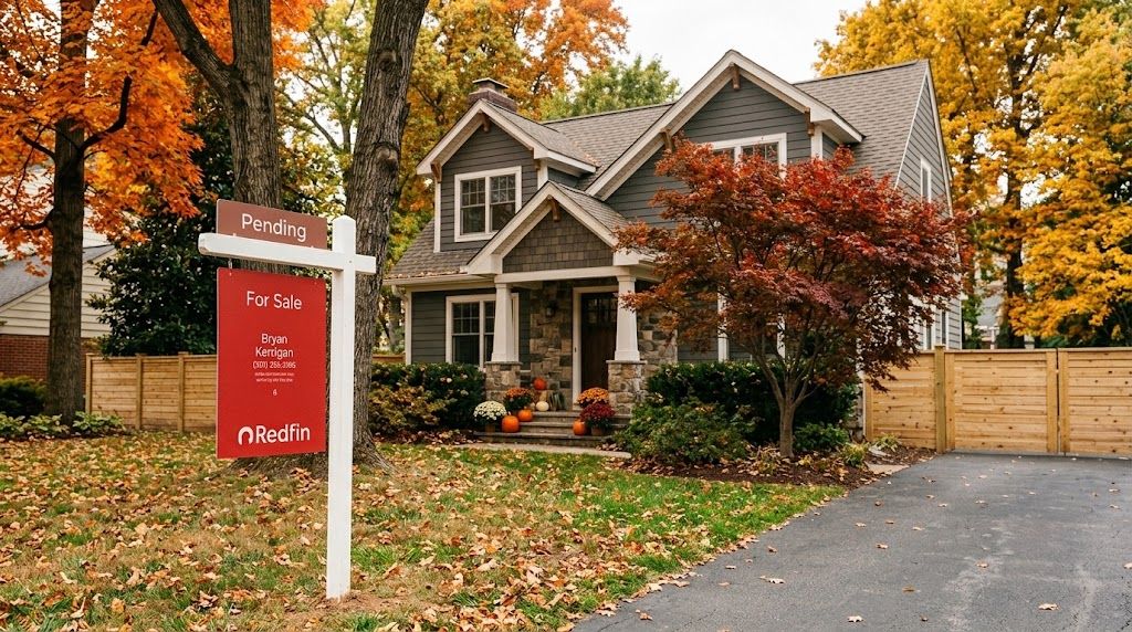 Autumn in Montgomery County, Maryland at One of Bryan Kerrigan's Under Contract Listings.