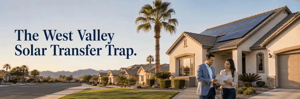 The West Valley Solar Transfer Trap