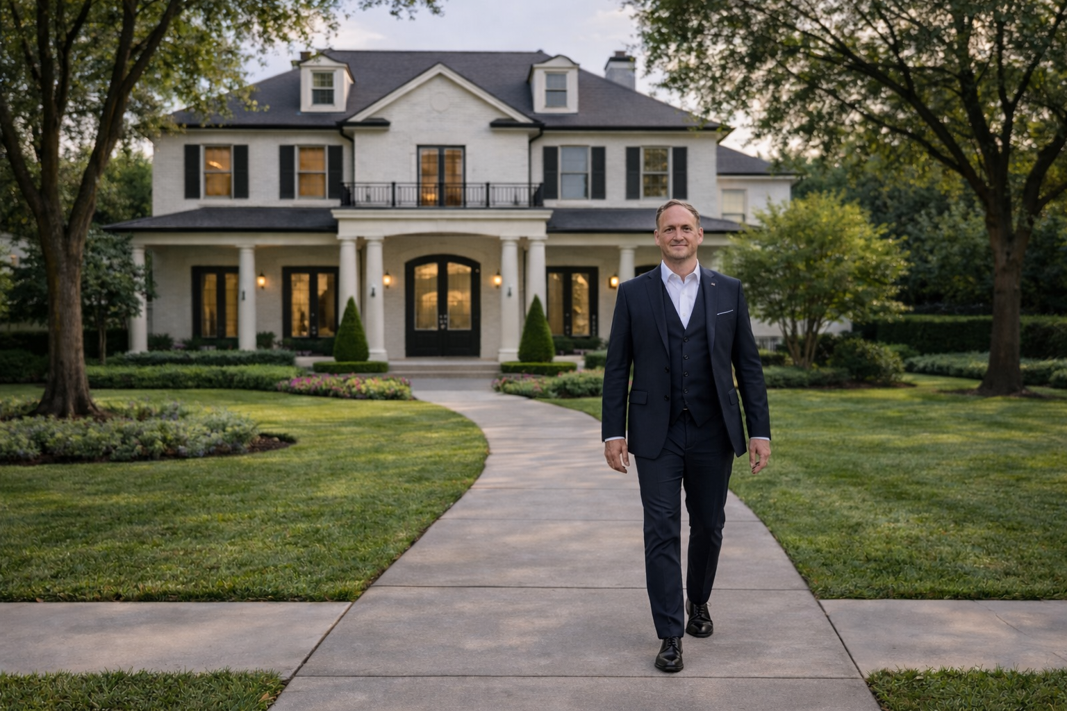 Neutral editorial workspace representing real estate planning and decision clarity