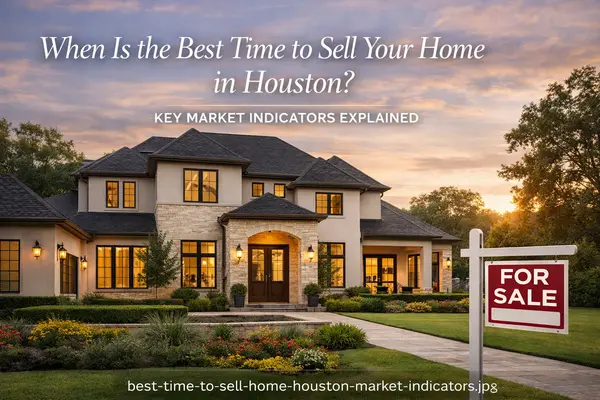 When Is the Best Time to Sell Your Home in Houston? Key Market Indicators Explained