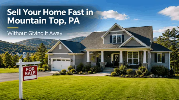 How to Sell Your Home Fast in Mountain Top, PA (Without Giving It Away)