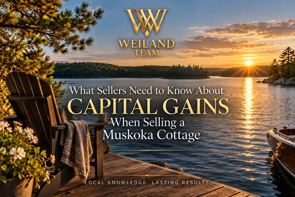 What Sellers Need to Know About Capital Gains When Selling a Muskoka Cottage