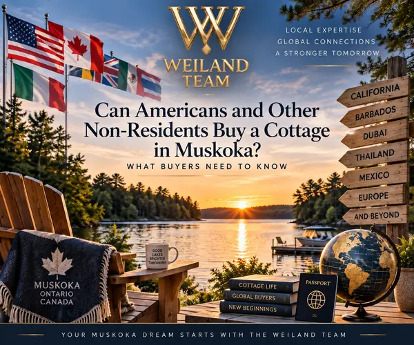 Can Americans and Other Non-Residents Buy a Cottage in Muskoka? What Buyers Need to Know