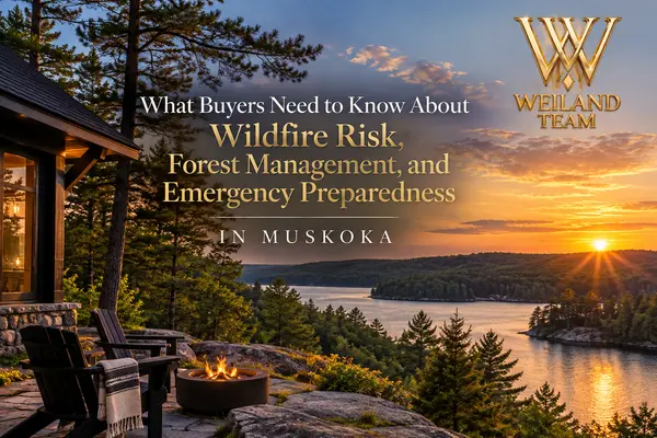 What Buyers Need to Know About Wildfire Risk, Forest Management, and Emergency Preparedness in Muskoka