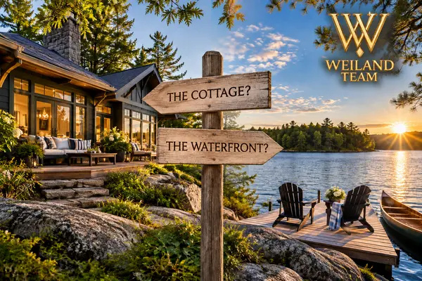 Should You Buy the Cottage or the Waterfront? How Muskoka Buyers Should Prioritize the Property