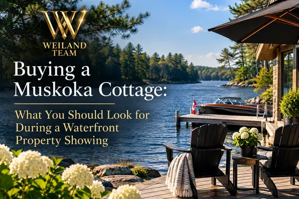 Buying a Muskoka Cottage: What Should You Look for During a Waterfront Property Showing?