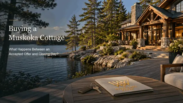 Buying a Muskoka Cottage: What Happens Between an Accepted Offer and Closing Day?