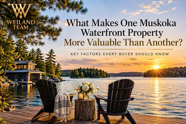 What Makes One Muskoka Waterfront Property More Valuable Than Another?