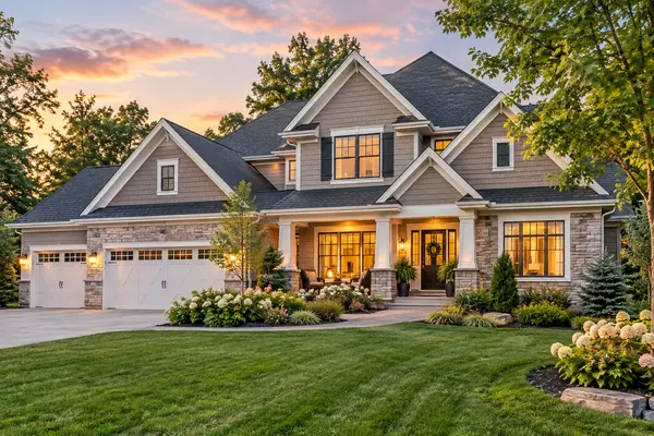 Golden-Hour Craftsman Home