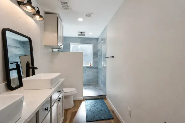 primary bathroom spa like shower