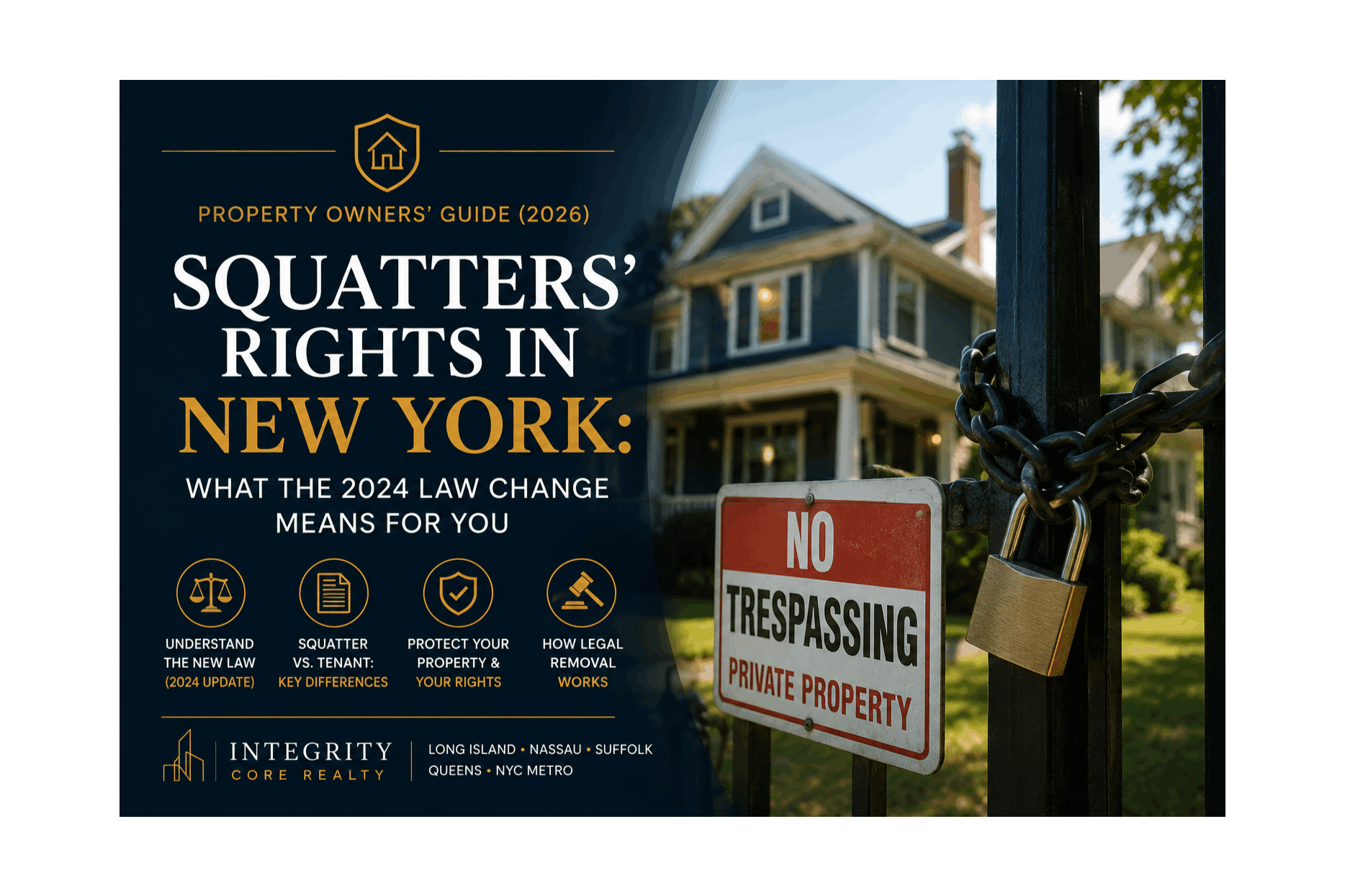 Squatters' Rights in New York: A Property Owner's Guide (2026)
