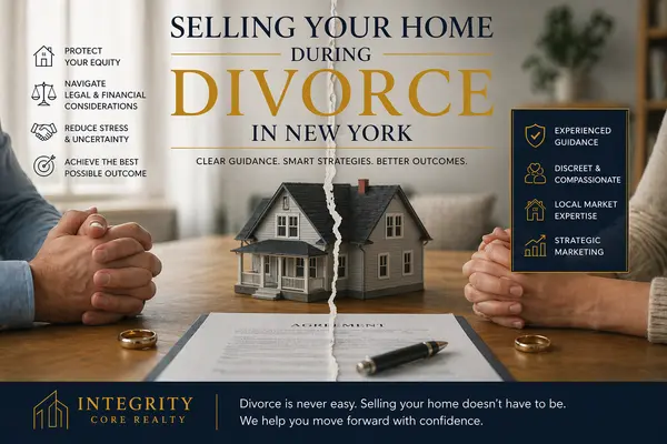 Selling a Home During Divorce in New York | Integrity Core Realty