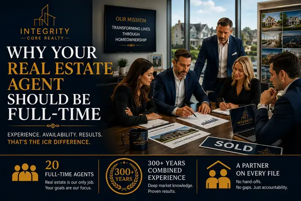 feature image of Why Your Real Estate Agent Should Be Full-Time | Long Island | Integrity Core Realty