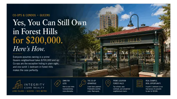 How to Buy a Co-op in Forest Hills, Queens for $200K | Integrity Core Realty