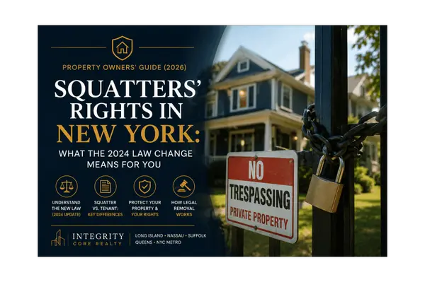 feature image of Squatters' Rights in New York: A Property Owner's Guide (2026)