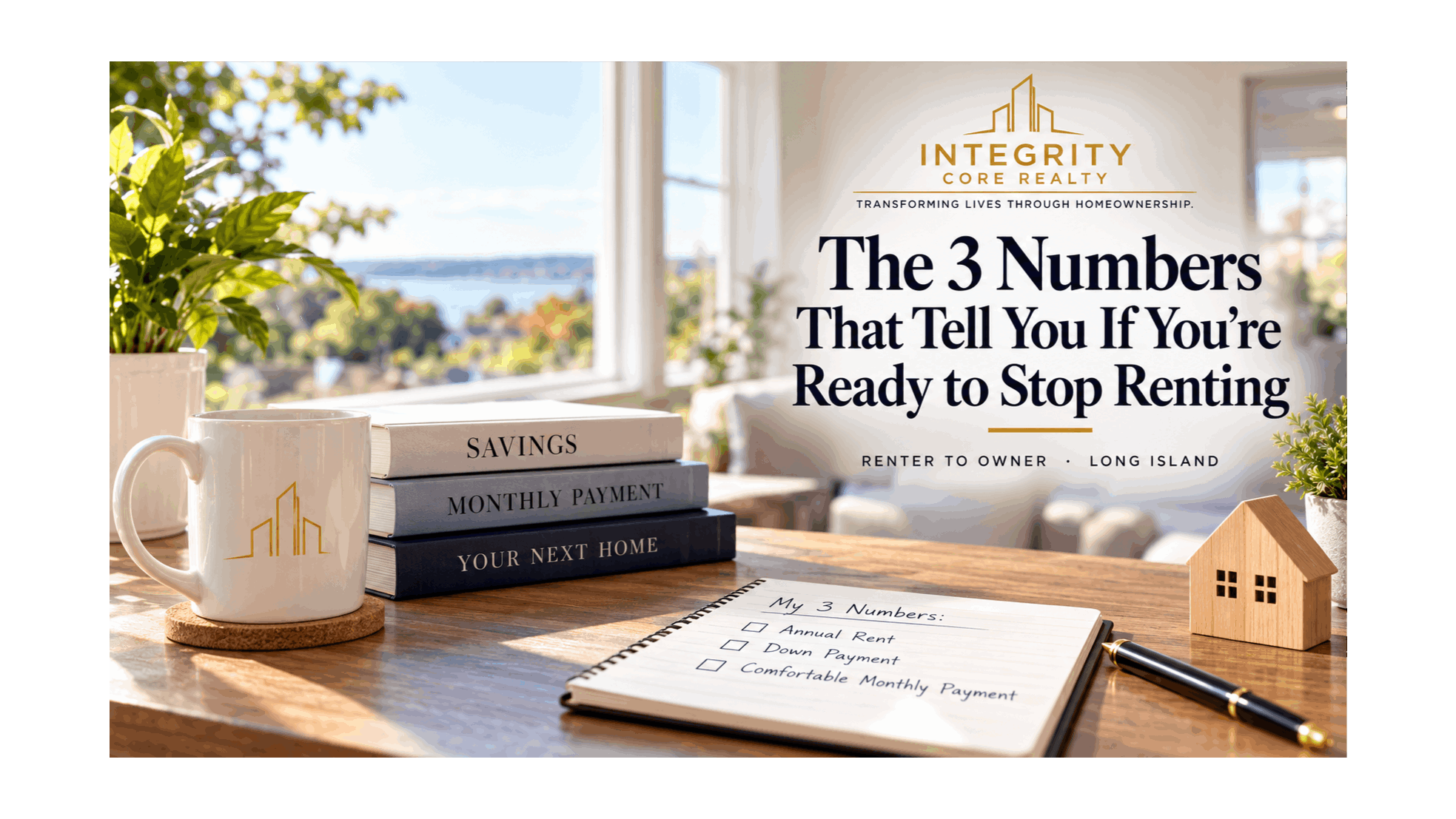 the 3 numbers that tell you if you are ready to stop paying rent