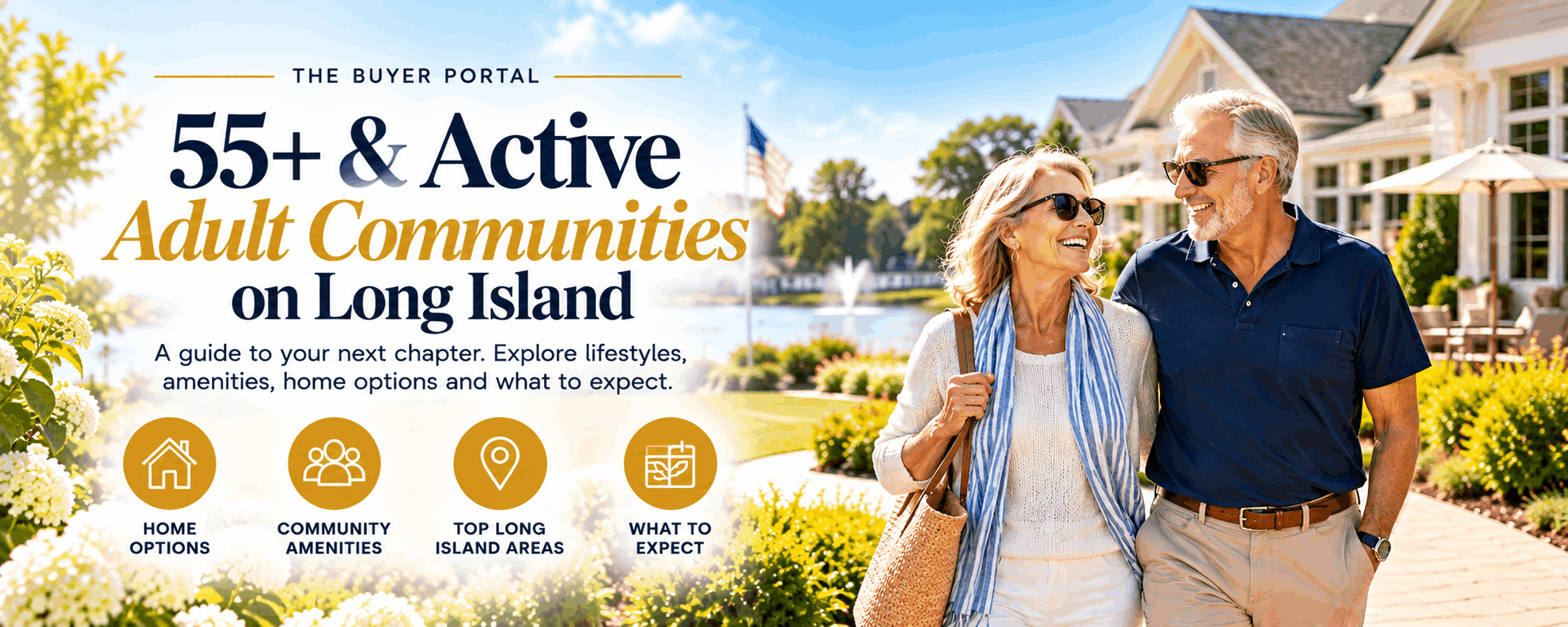 55+ and active adult communities on Long Island